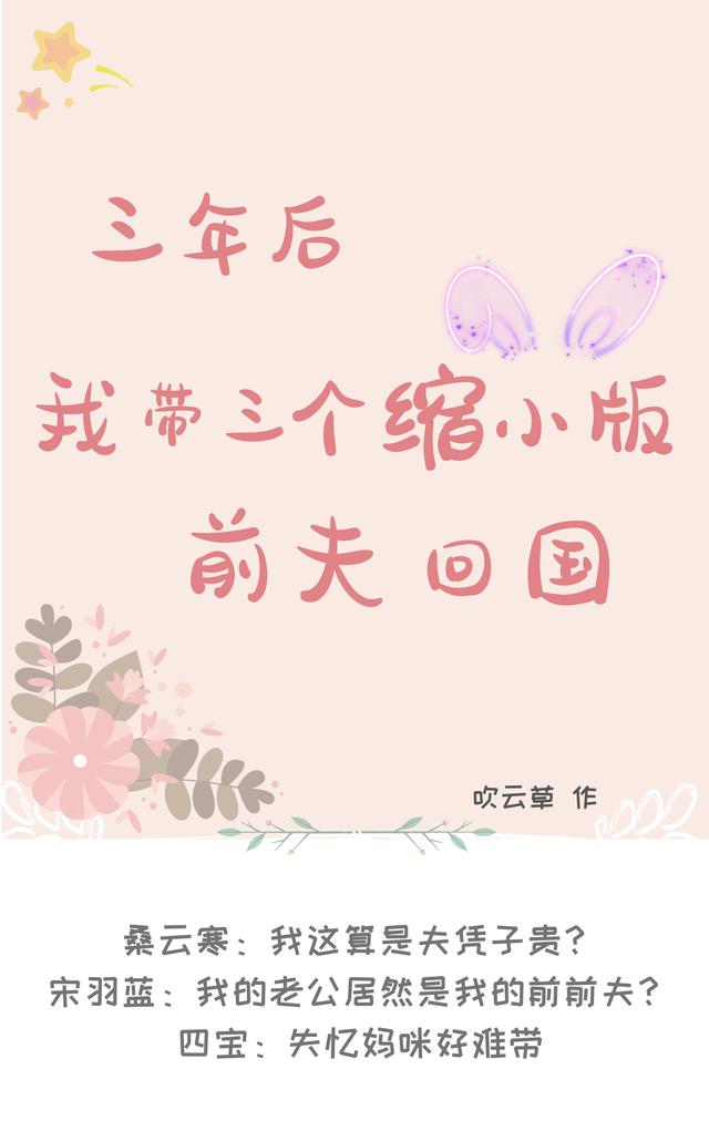 三年后，我带三个缩小版前夫回国